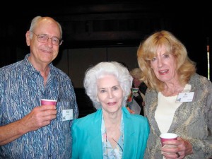 Historic carousel aficionado pioneers, Rol Summit, Marianne Stevens, and Jo Summit