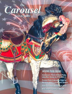 Carousel-news-cover-7-PTC-Circus-horse-Idlewild-carousel-July-2013