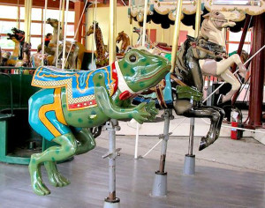 Henry-ford-museum-greenfield-village-historic-carousel-frog
