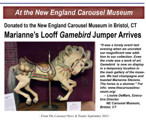 Marianne-Stevens-carousel-horse-to-NE-Carousel-Museum