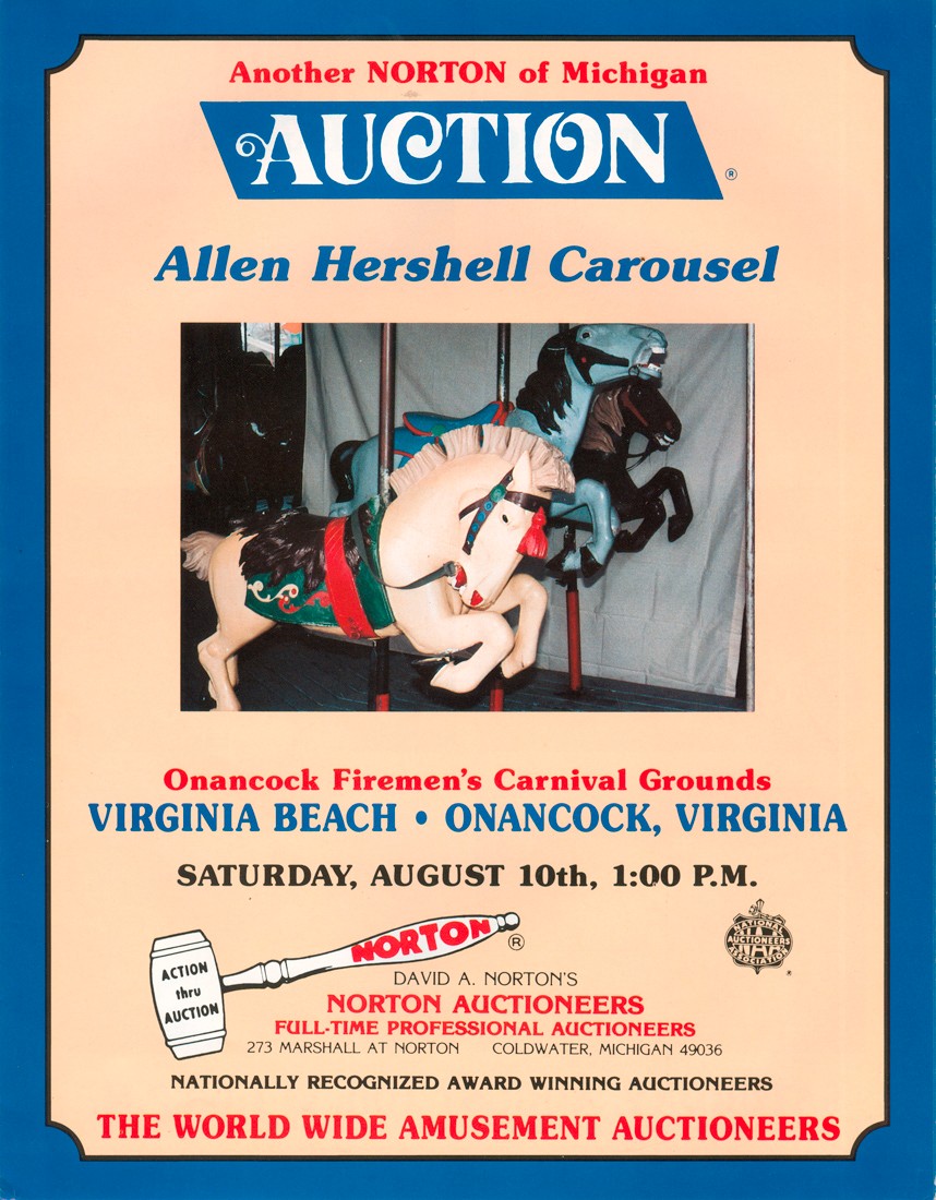Allan-Herschell-carousel-auction-Onancock-Va