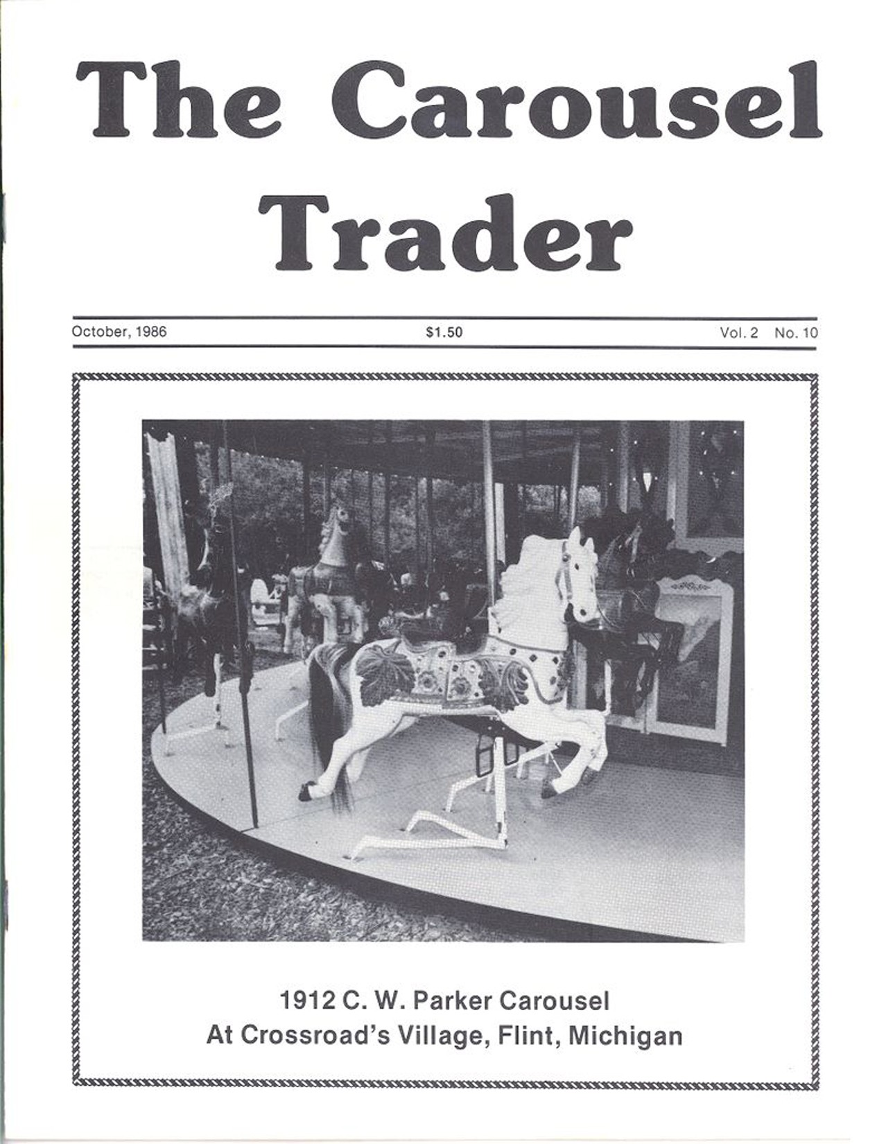 Carousel-News-10_1986-cover-C-W-Parker-Flint-MI