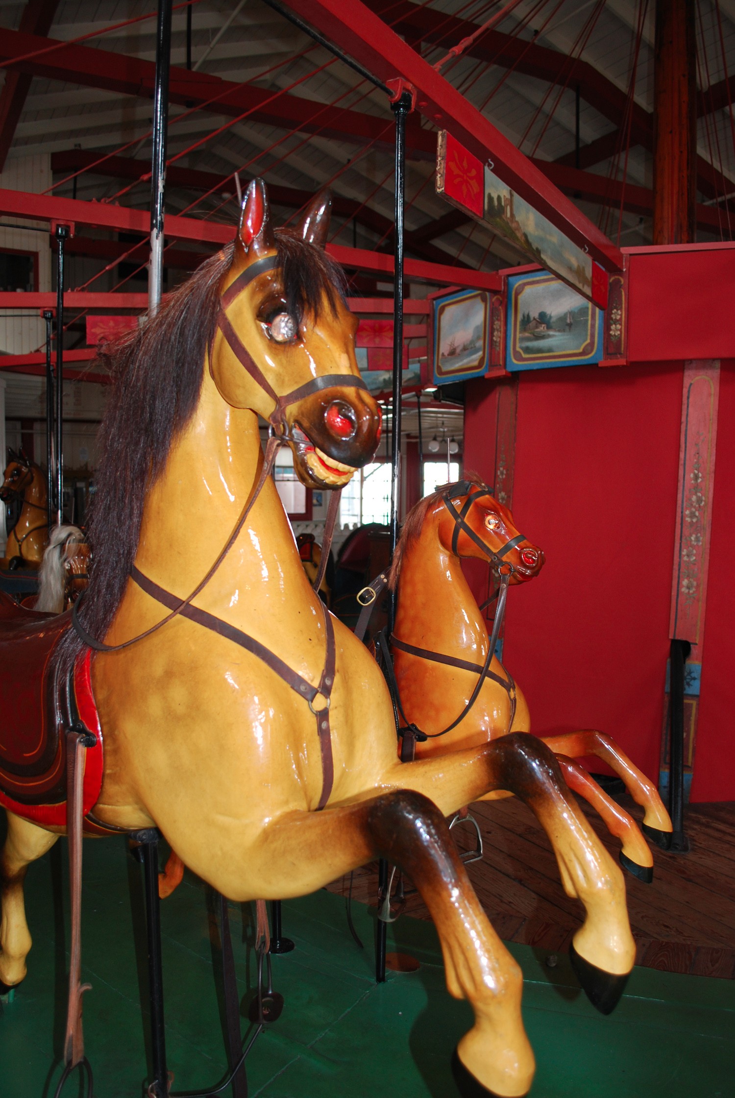 Historic-Marthas-Vineyard-Flying-Horses-carousel-3