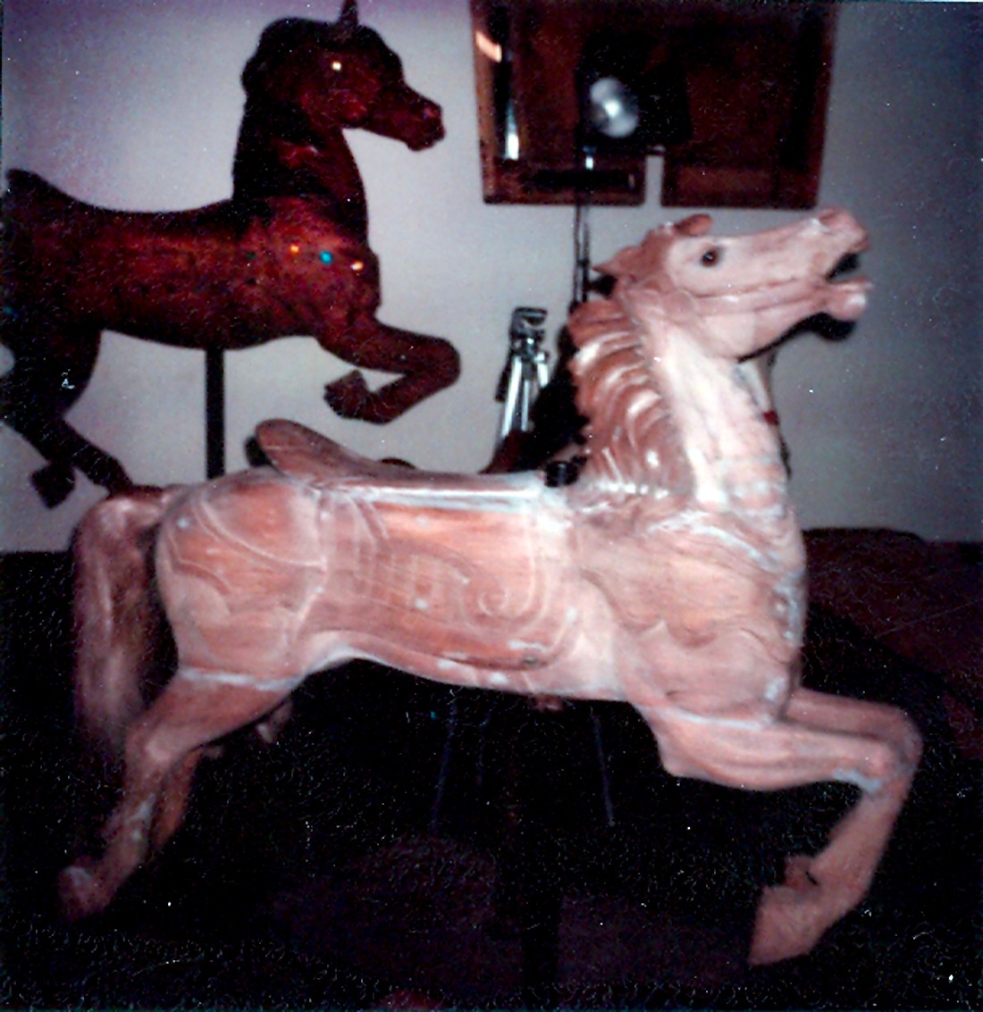 Fraley-Redbug-Studio-carousel-horse-restoration-1980-visit_014