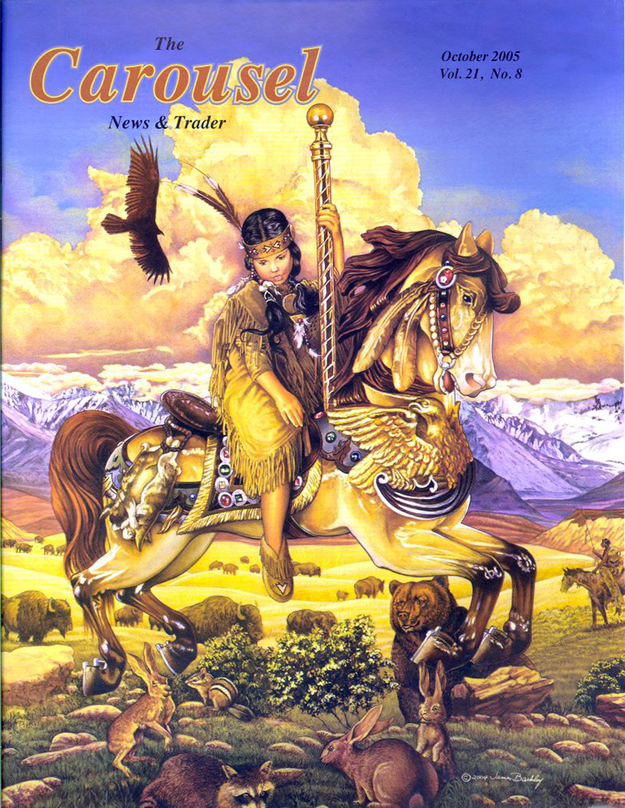 Carousel-news-cover-10_2005-Indian-Princess-James-Barkley-artist