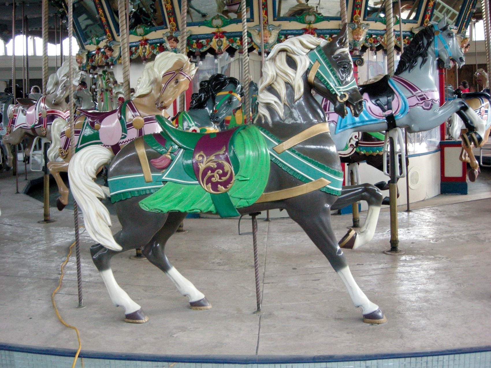 Ca-1909-Historic-Libertyland-Dentzel-carousel-horse-2008-john-caruso-photo