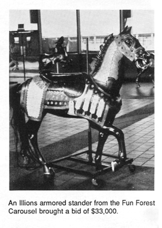 Fun-Forest-Illions-armored-carousel-horse-33-thousand-Dec-88