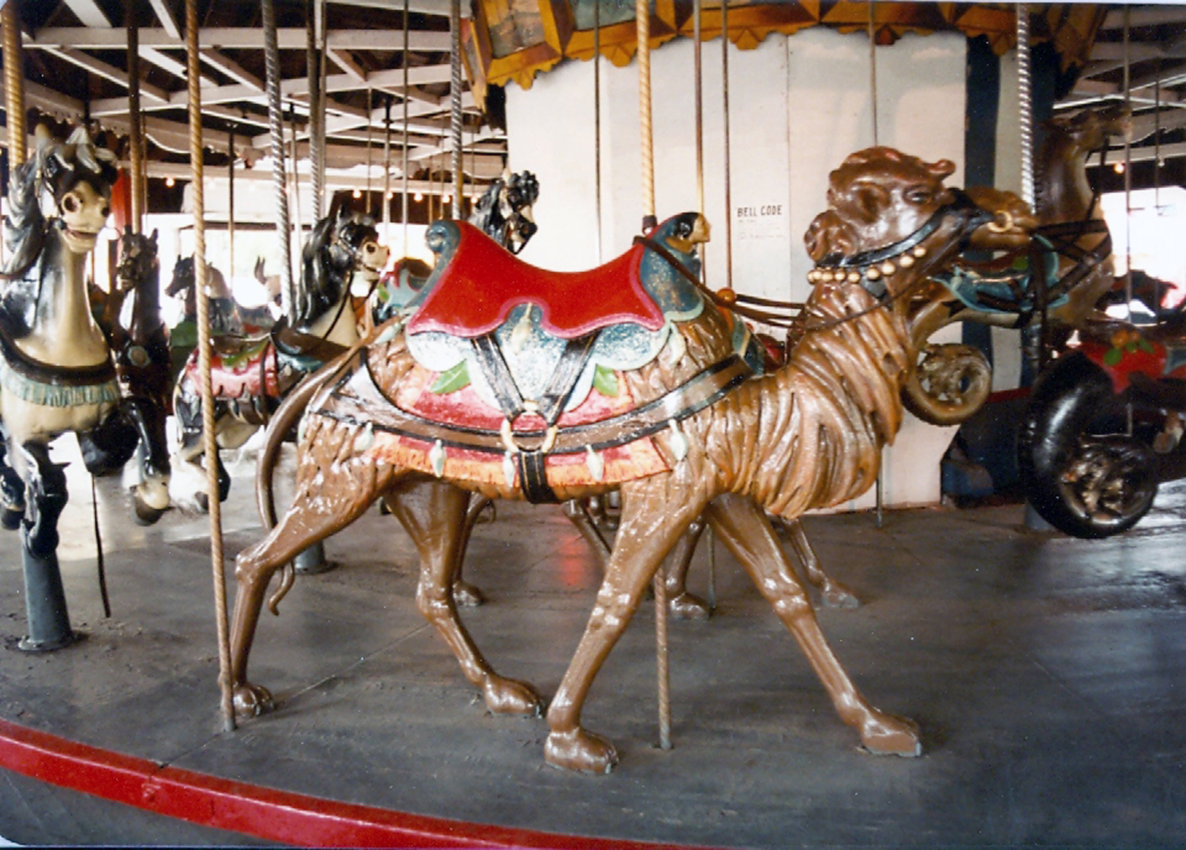 Lake-Quassy-CT-1902-E-Joy-Morris-carousel-camel