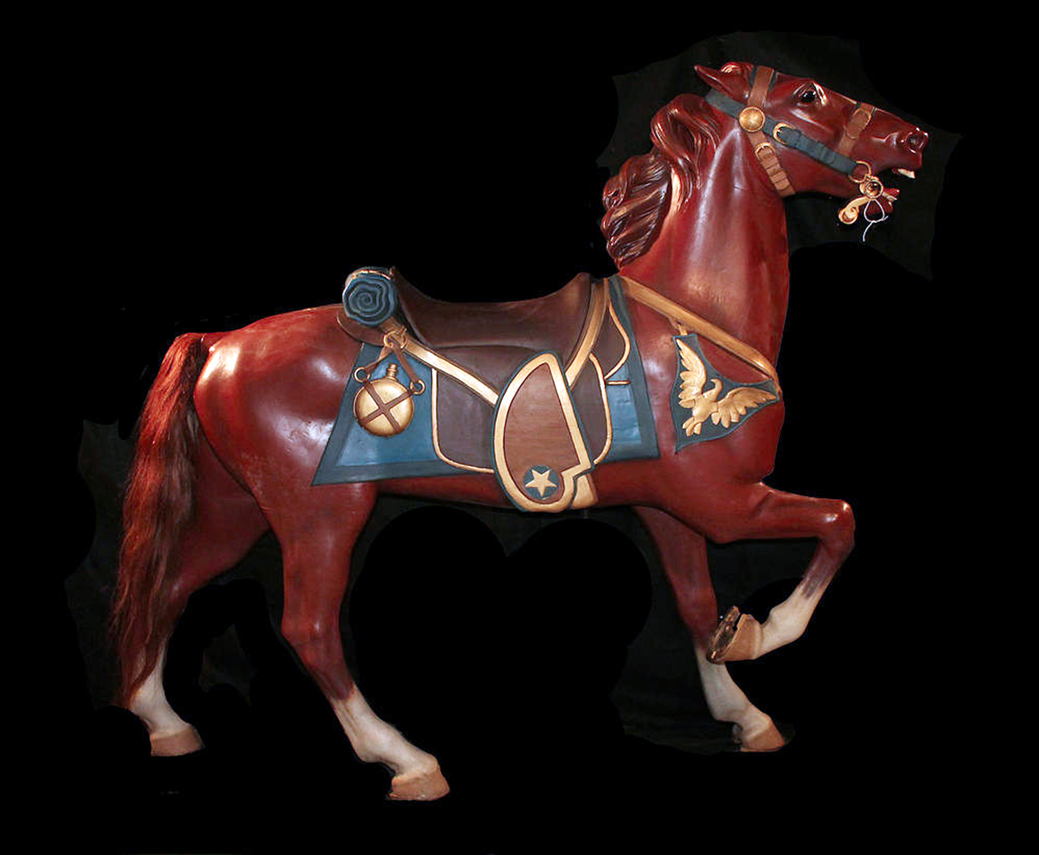 Muller-military-cavalry-carousel-horse