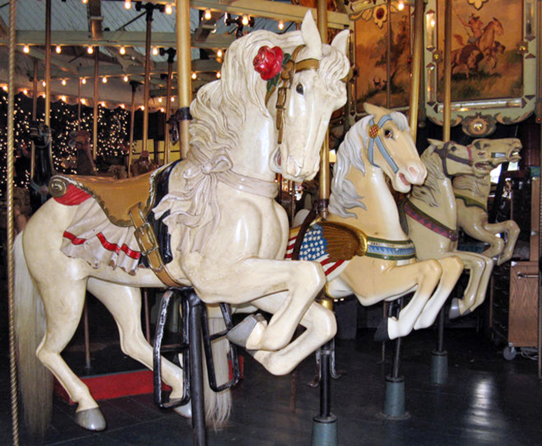1911-Tilden-Park-carousel-flowered-horse