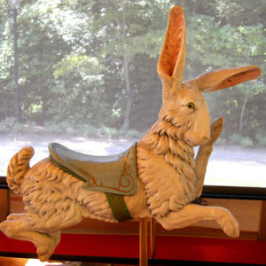 ca-1902-Dentzel-carousel-rabbit-flirting-Heritage-Museum-Sandwich-MA ...