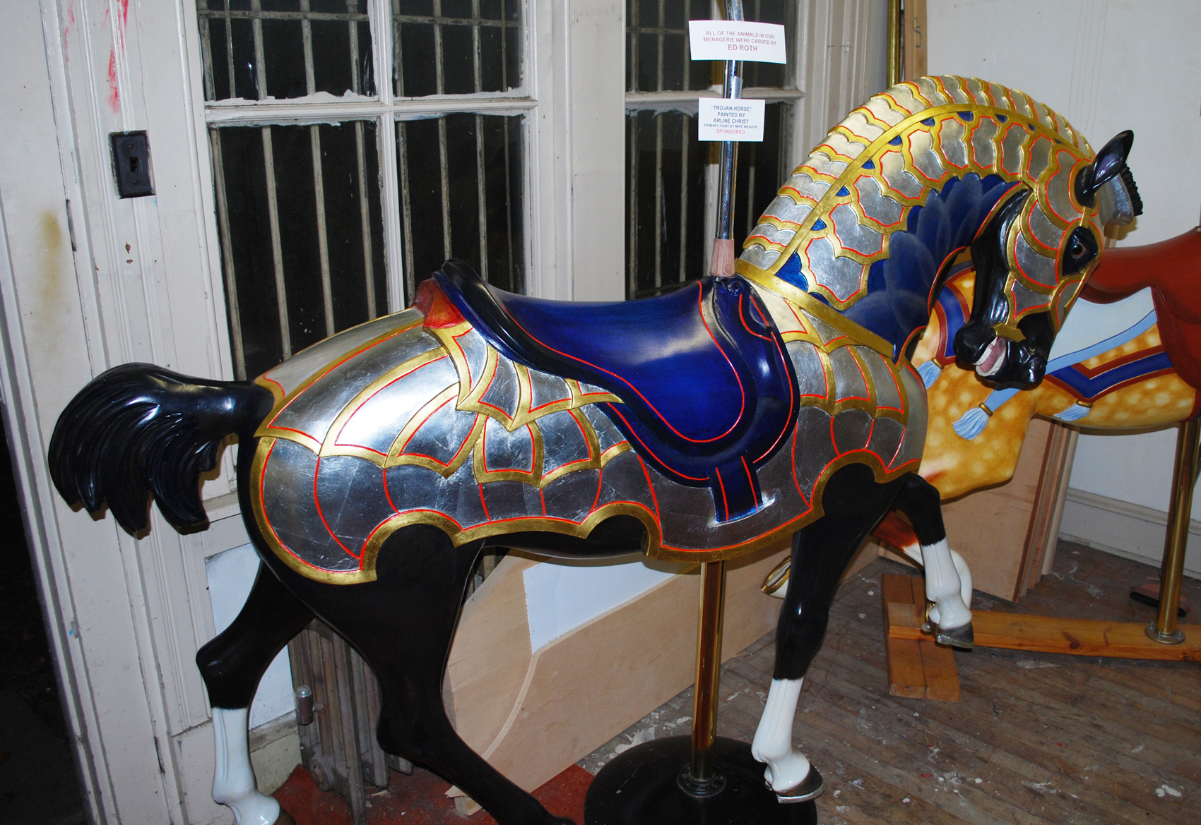Pottstown-PA-carousel-horse-armored-ca-2010-Ed-Roth
