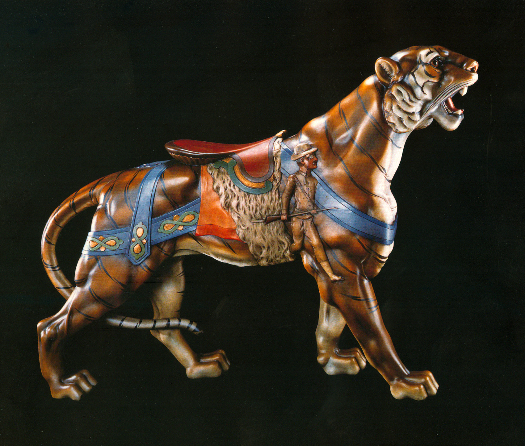 Historic American Carousel Tigers - CarouselHistory 