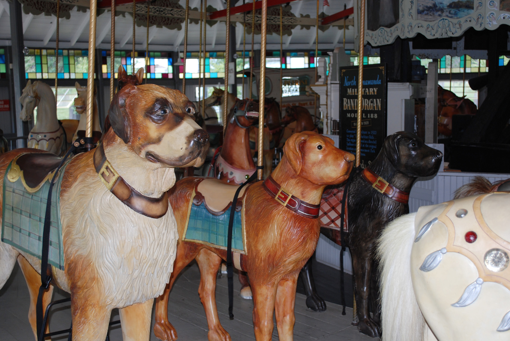 ca-1895-Slater-Park-RI-Looff-carousel-dogs